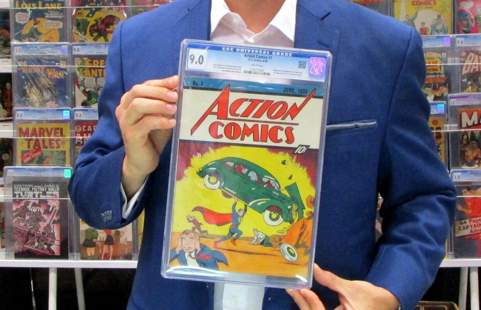 Action Comics #1: $2.16 million (£1.3m)